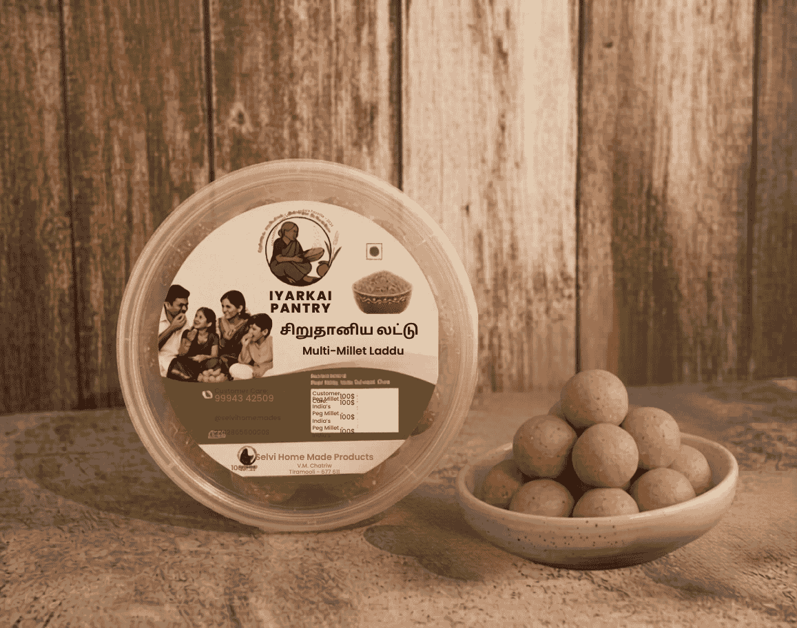 Multi-Millet Laddu (சிறுதானிய லட்டு)